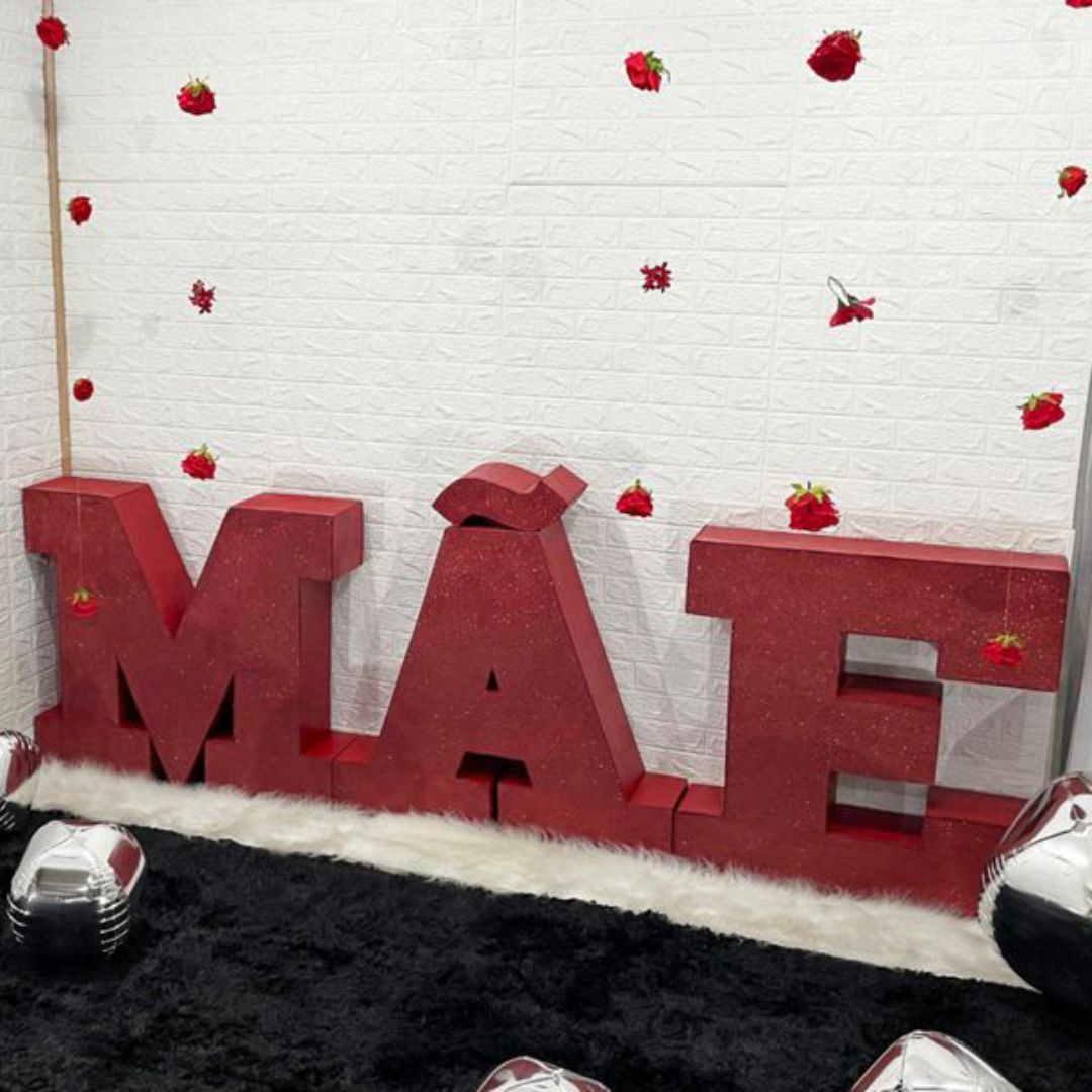 Moldes Letras Mãe Decorativas