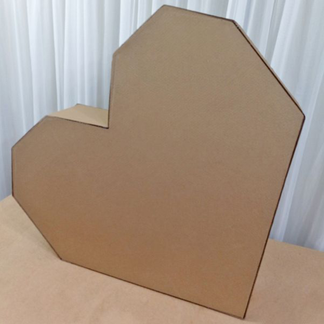 Moldes Coração 3D Decorativo