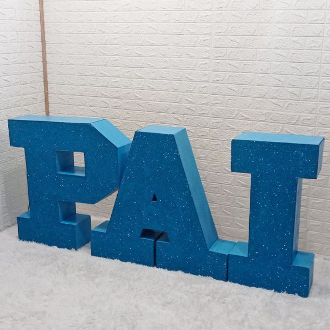 Moldes Letras PAI 3D