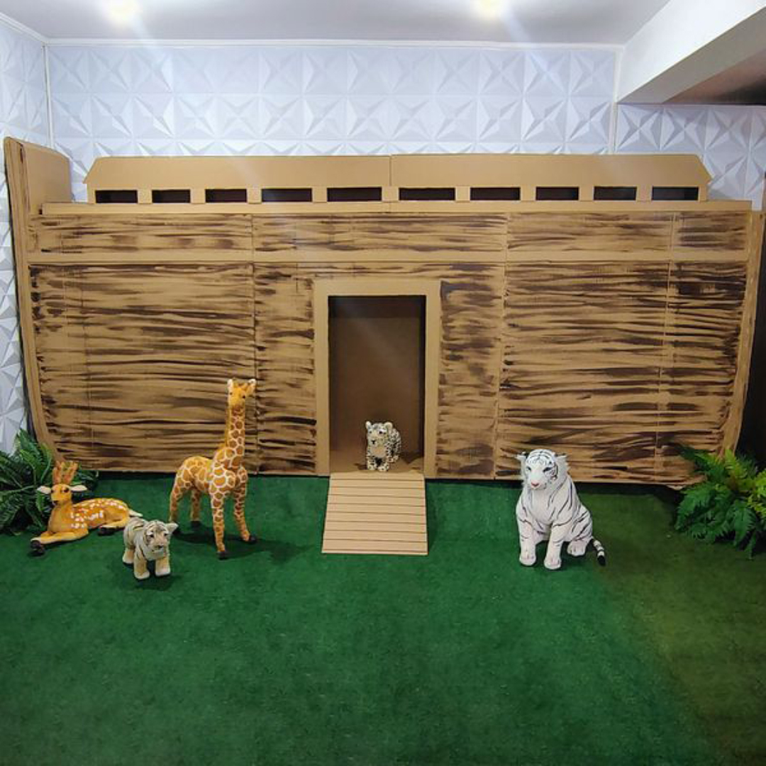 Moldes Arca de Noé Decorativa