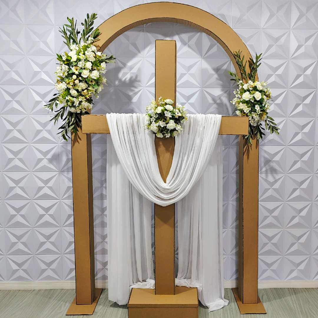 Moldes Cruz e Arco Romano Decorativo