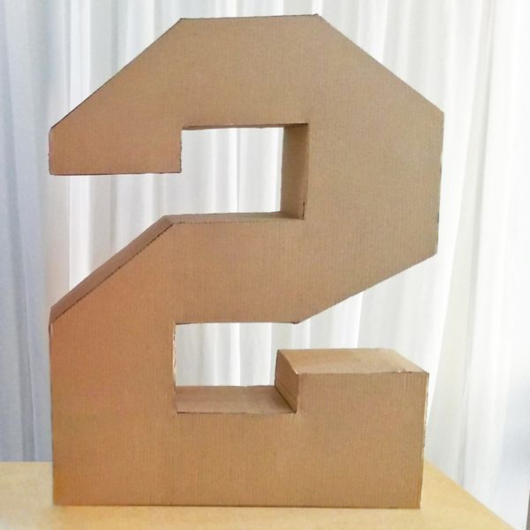 Moldes Número 2 Gigante